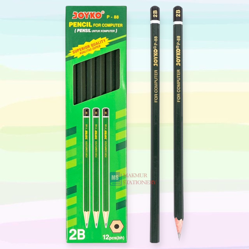 Jual Pensil 2b Joyko Hijau P 88 12 Pcs Shopee Indonesia