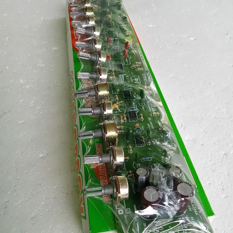 Jual KIT CROSSOVER AKTIF 4 WAY STEREO SUBWOOFER RANIC 369 CROSOVER ...