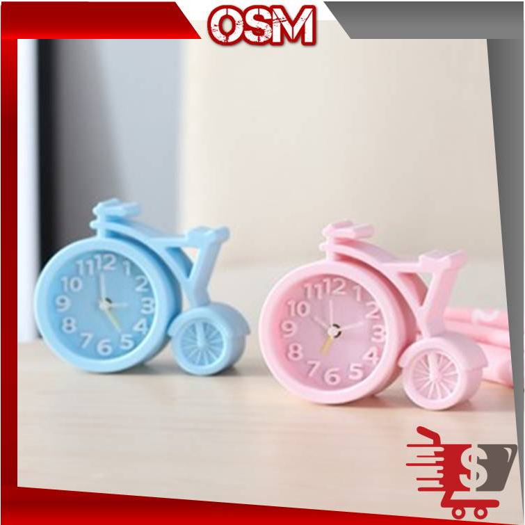 Jual OSM - J5476 Jam Meja Model Sepeda / Jam Alarm / Jam Beker / Jam ...