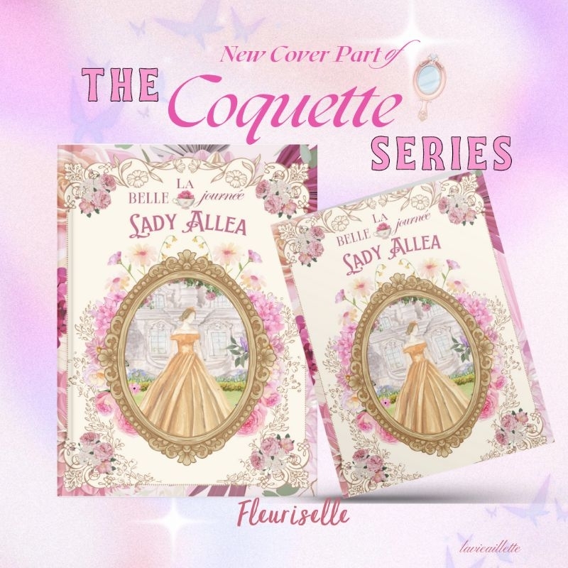 Jual AM01 FREE CUSTOM Notebook Hardcover Coquette Journal