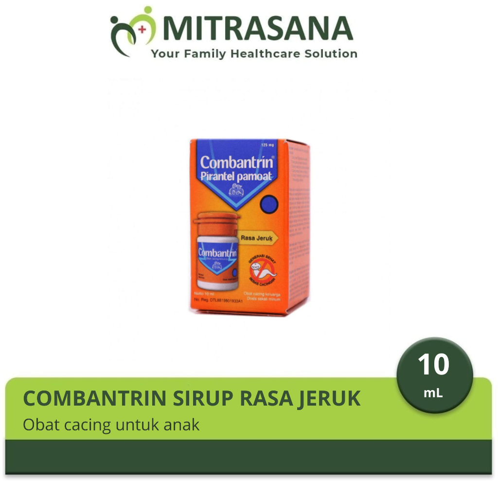 Jual Combantrin Sirup 10 mL - Obat Cacing | Shopee Indonesia