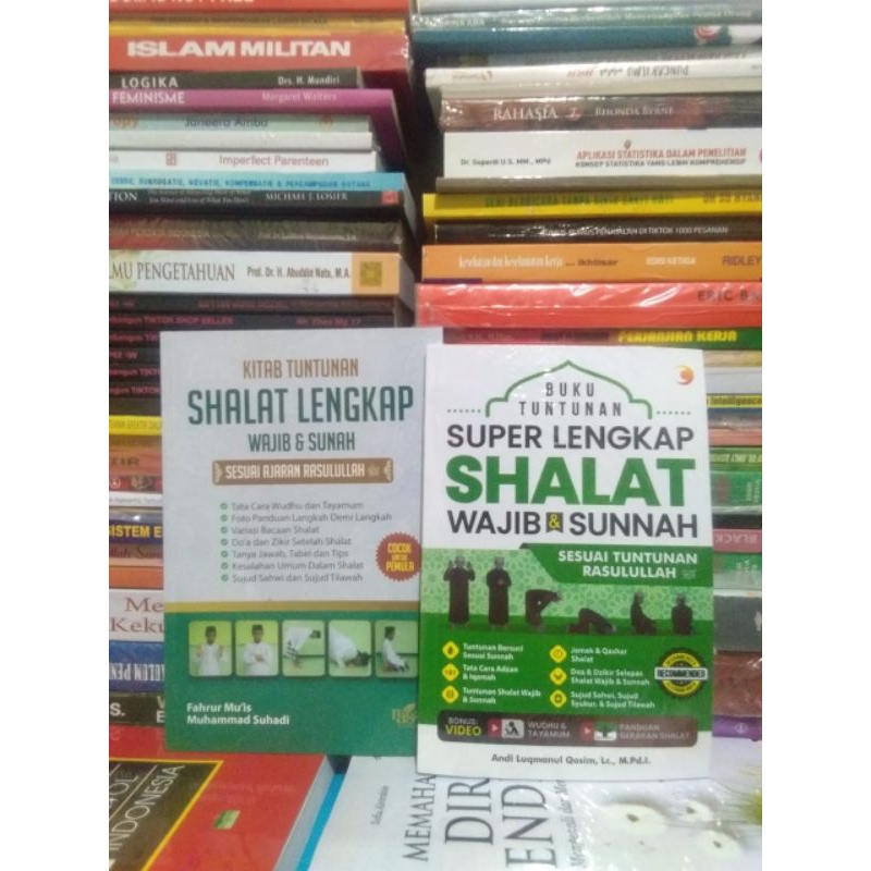 Jual Sepaket 2 Buku Tuntunan Super Lengkap Shalat Wajib & Sunnah Dan ...