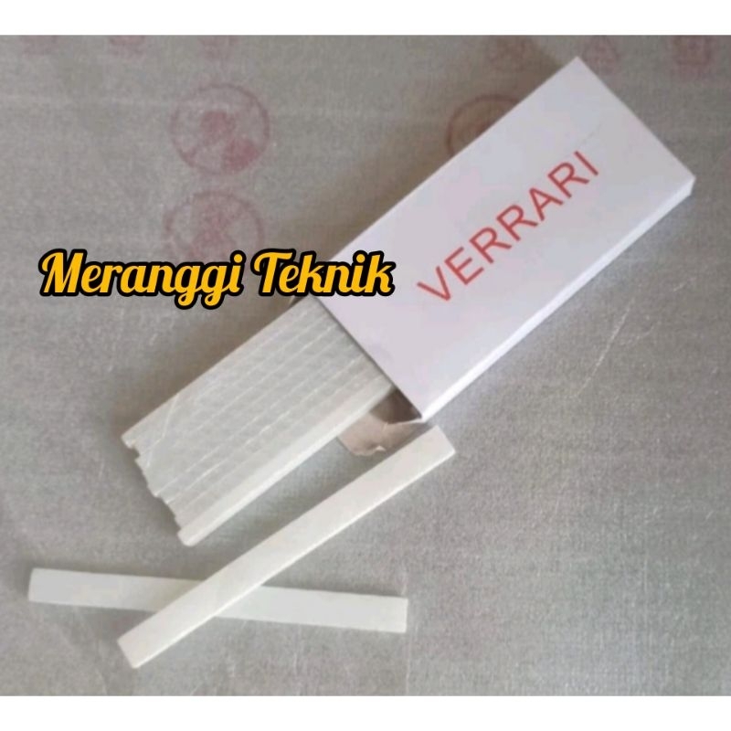 Jual id1884 Kapur besi putih verrari plat stone pensil tulis besi ...