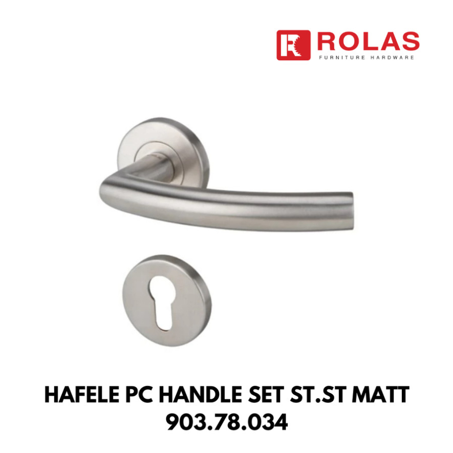 Jual HAFELE PC HANDLE SET ST.ST MATT 903.78.034 / HANDLE HAFELE ...