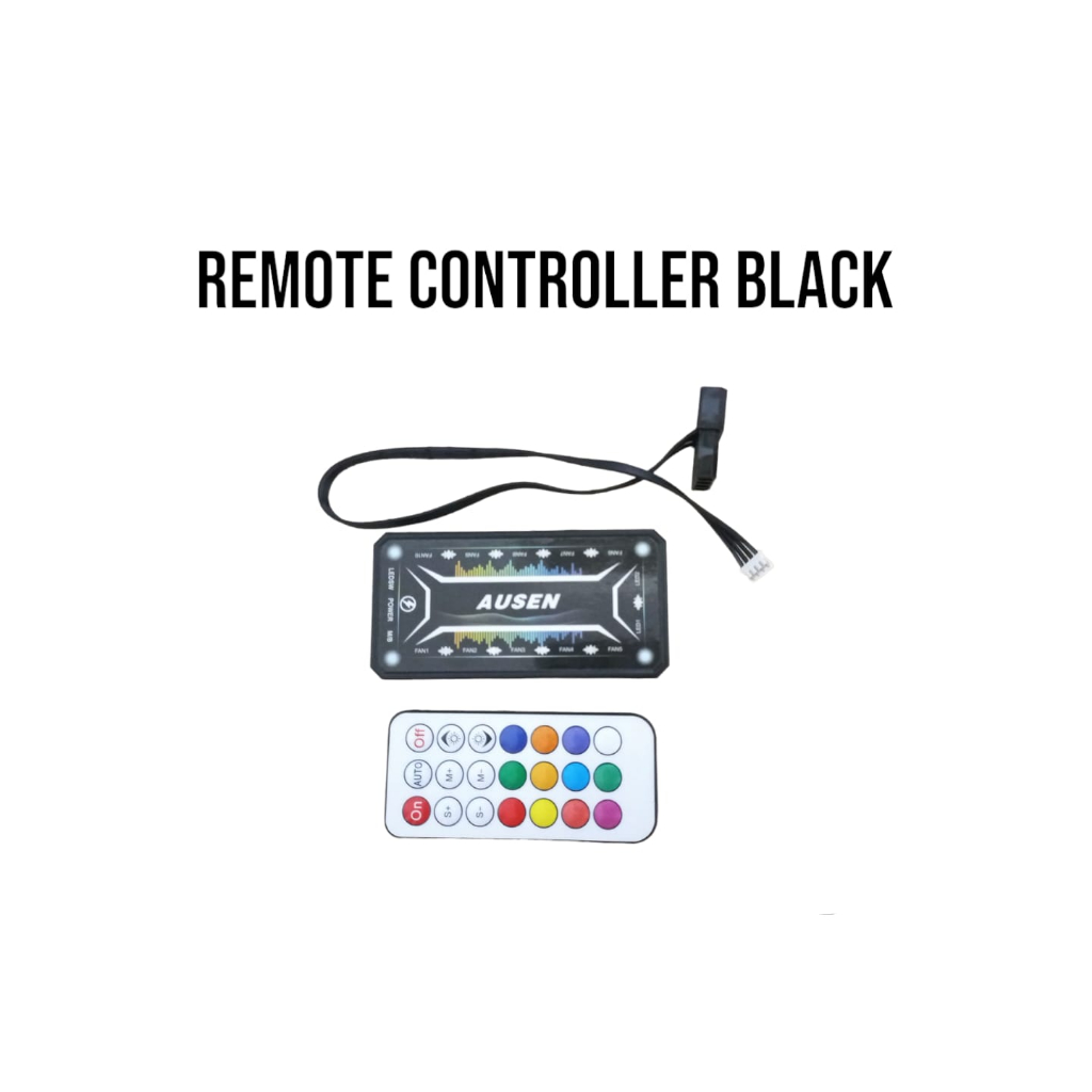Jual Remote dan Controller untuk fan casing RGB (10 port) | Shopee ...