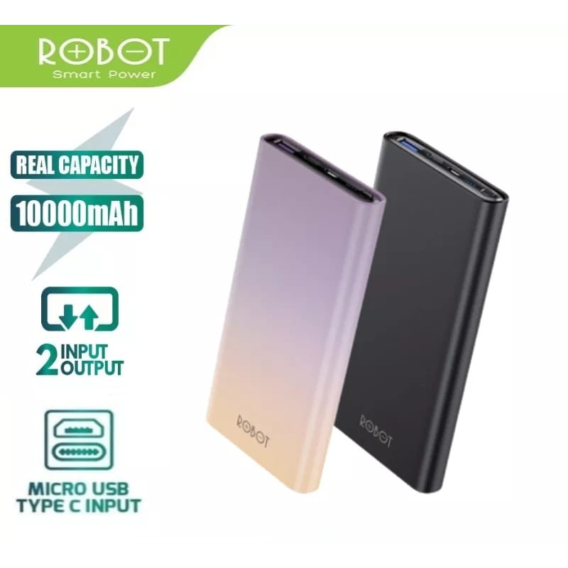 Jual Robot RT11 10000mAh Powerbank 20W PD Fast Charge Dual OutPut