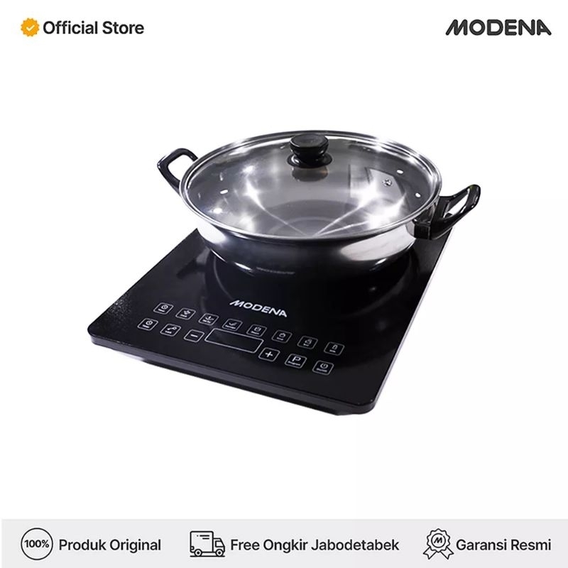 Jual KOMPOR INDUKSI MODENA PI 1310 RGBK - INDUCTION COOKER PI1310 ...