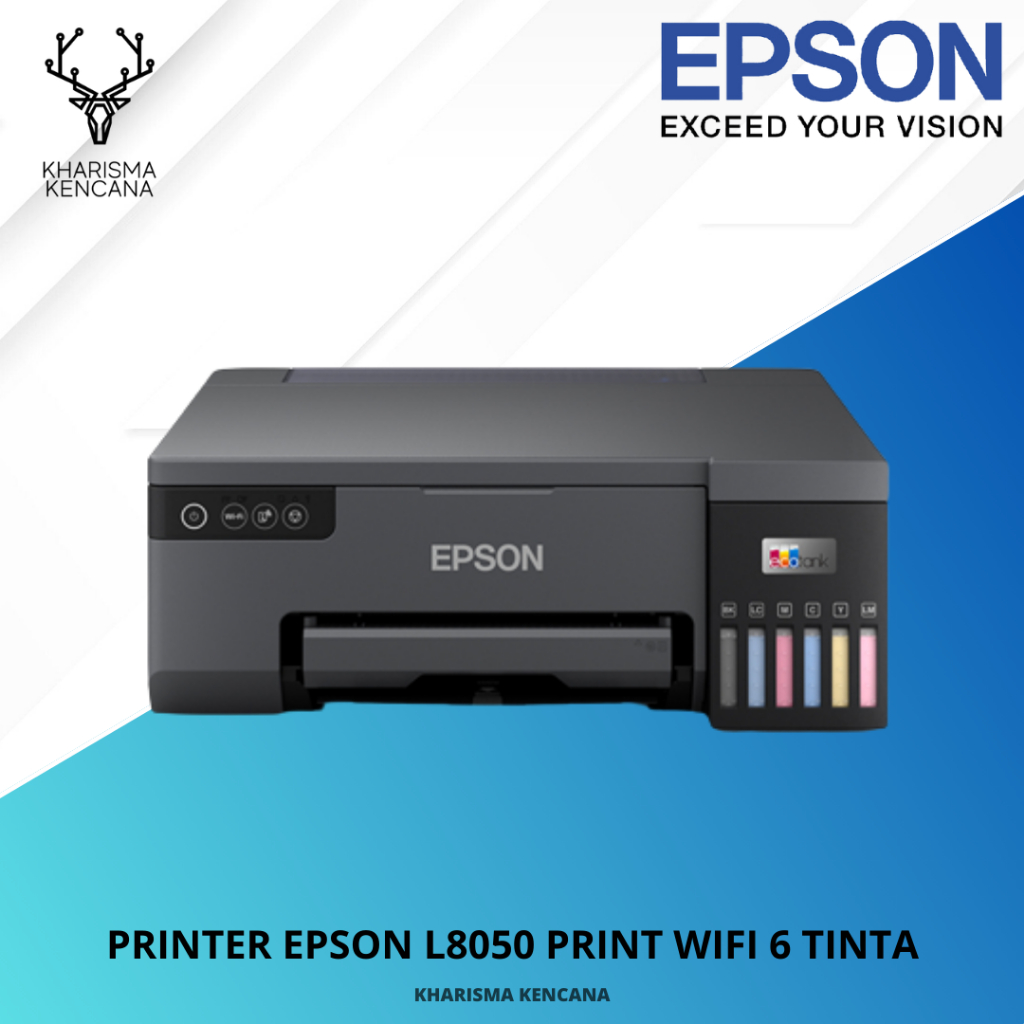 Jual PRINTER EPSON L8050 PRINT WIFI 6 TINTA Shopee Indonesia