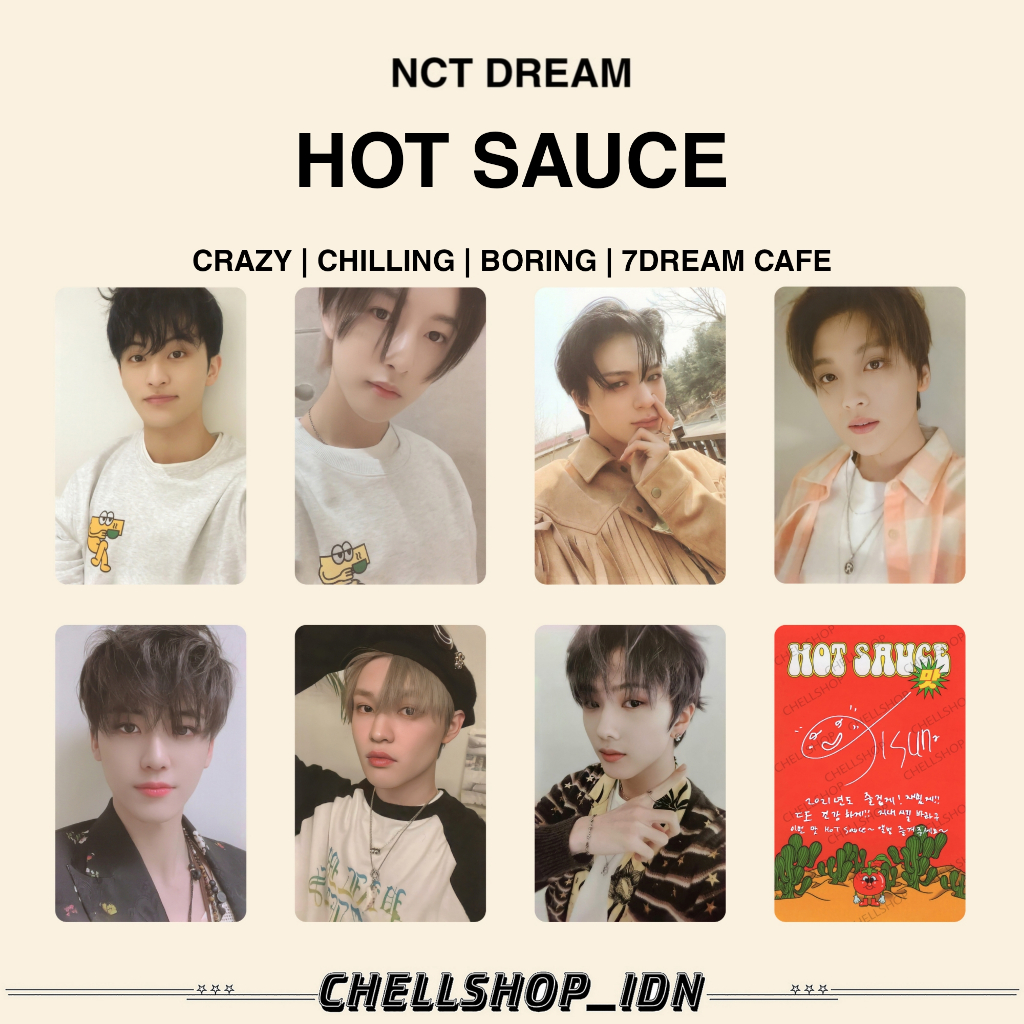 Jual NCT Dream PC Hot Sauce Terlengkap & Harga Terbaru Juli 2026