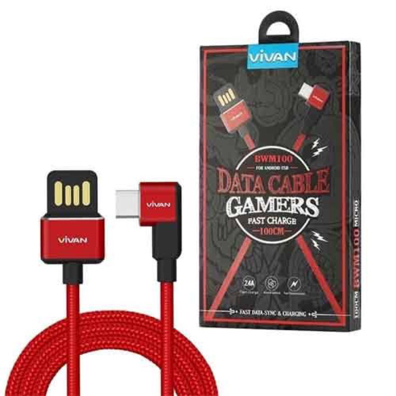 Jual DATA CABLE VIVAN FAST CHARGE | Shopee Indonesia