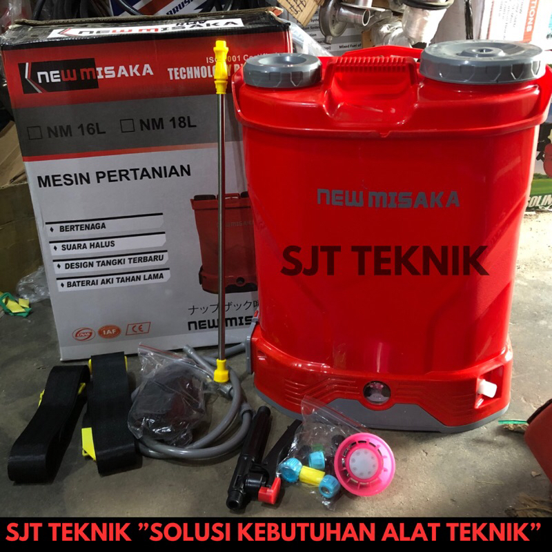 Jual Tangki Semprot Sprayer Elektrik Pertanian Liter New Misaka Fungsi Elektrik Aki