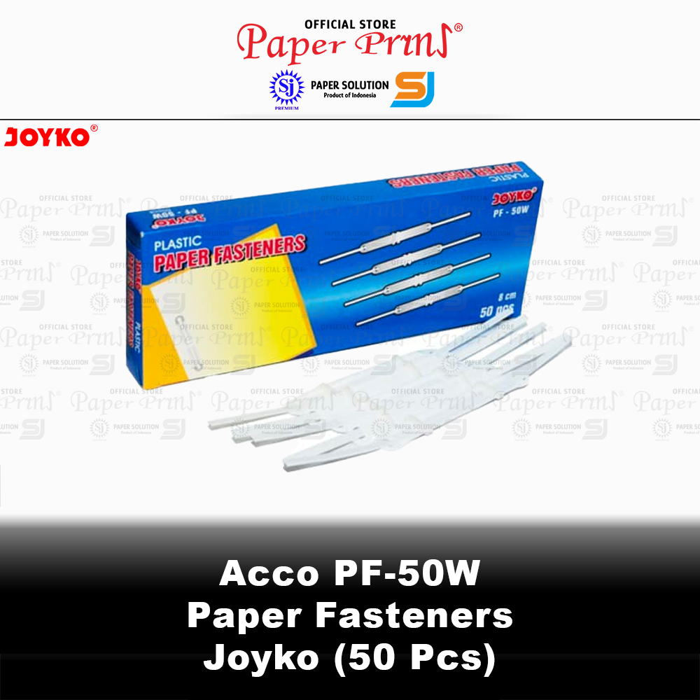 Jual Acco Paper Fastener Putih PF-50W Joyko | Shopee Indonesia