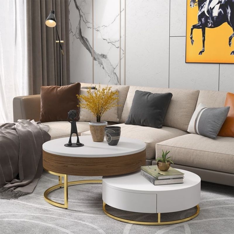 Jual meja tamu minimalis mewah meja tamu nesting meja tamu stainless ...