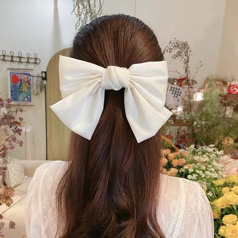 Jual WD Jepit Rambut Ikat Rambut Pita Besar Wanita Hairpin Hairband ...