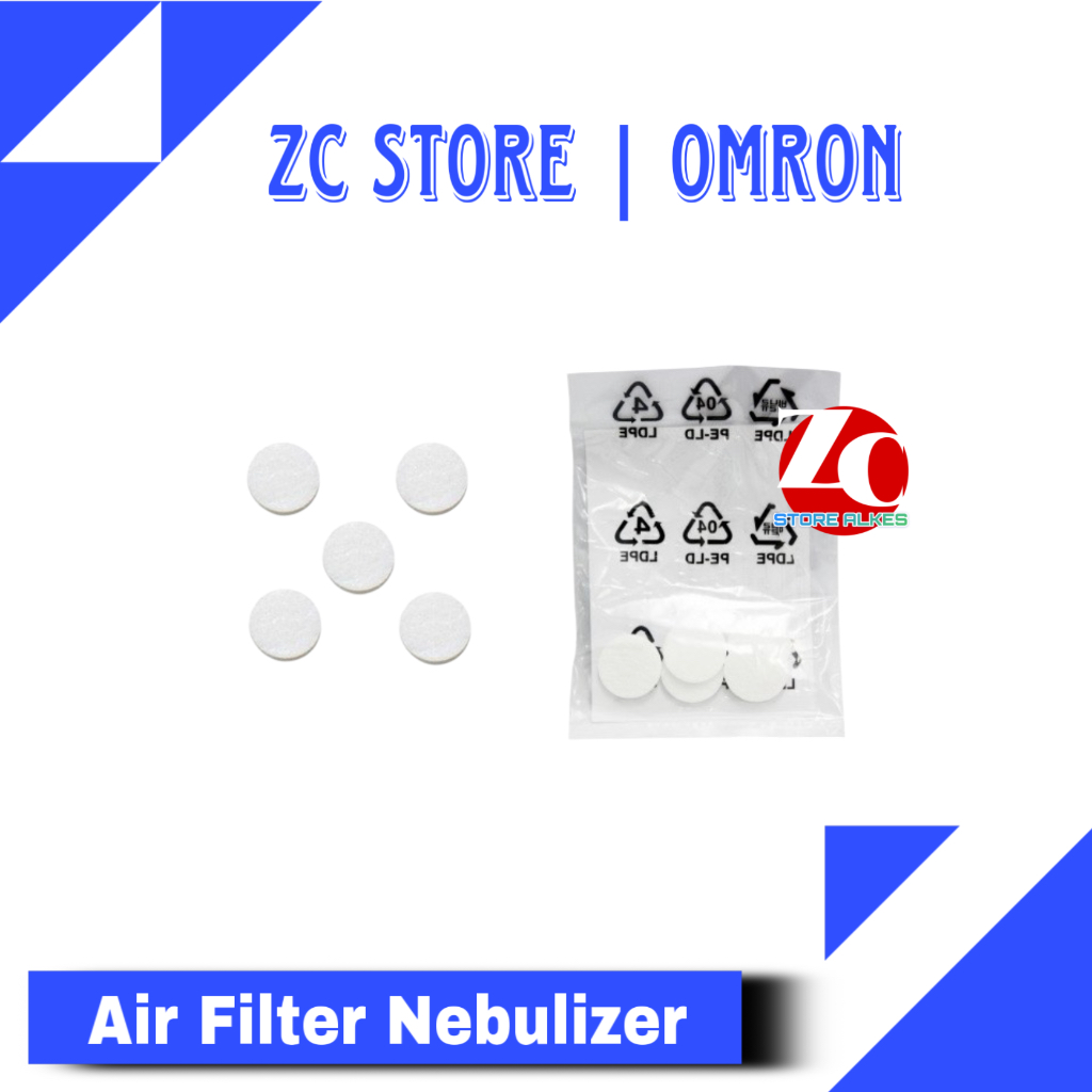 Jual OMRON Air Filter Nebulizer Saringan Udara Alat Nebulizer Shopee Indonesia