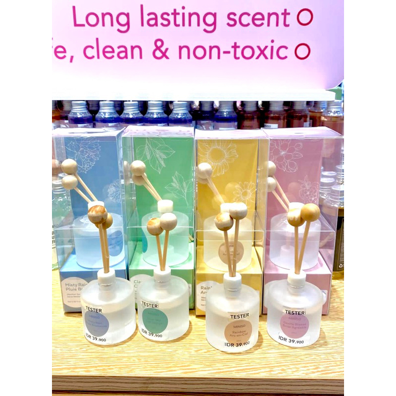 Jual REED DIFFUSER WEATHER SERIES PENGHARUM RUANGAN MINISO WANGI 26ml ...