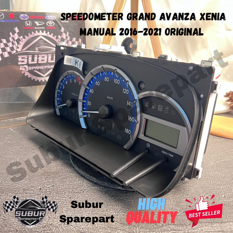 Jual Speedometer Grand Avanza Xenia Manual 2016-2021 Original (Tanpa ...