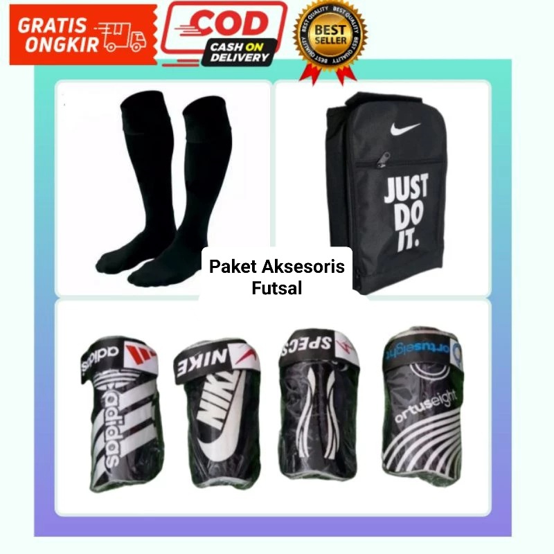 Jual Paket Tas Bola Deker Kaos Kaki Bola Panjang Aksesoris Futsal Kaos Kaki Bola Shopee