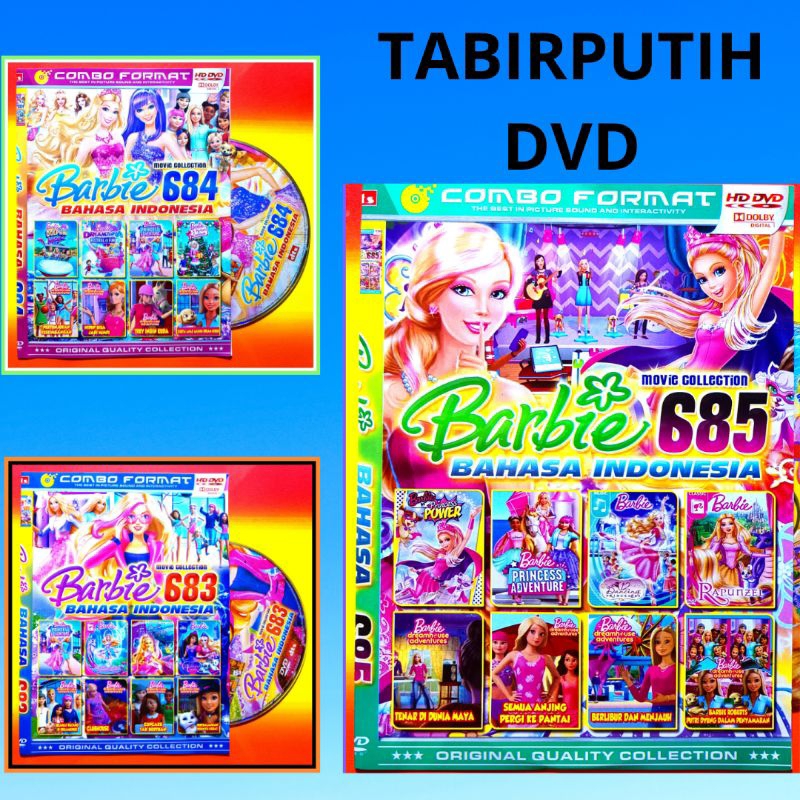 Jual KASET FILM KARTUN ANAK KOLEKSI BARBIE PILIHAN LENGKAP BAHASA ...