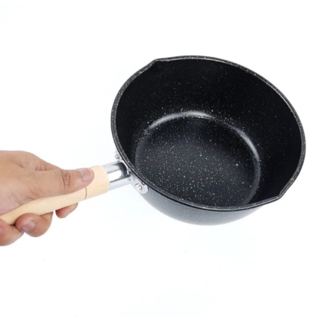 Jual TJ-630 Milk Pan Panci susu Bintik Hitam Panci Rebus Mie Sauce Anti ...