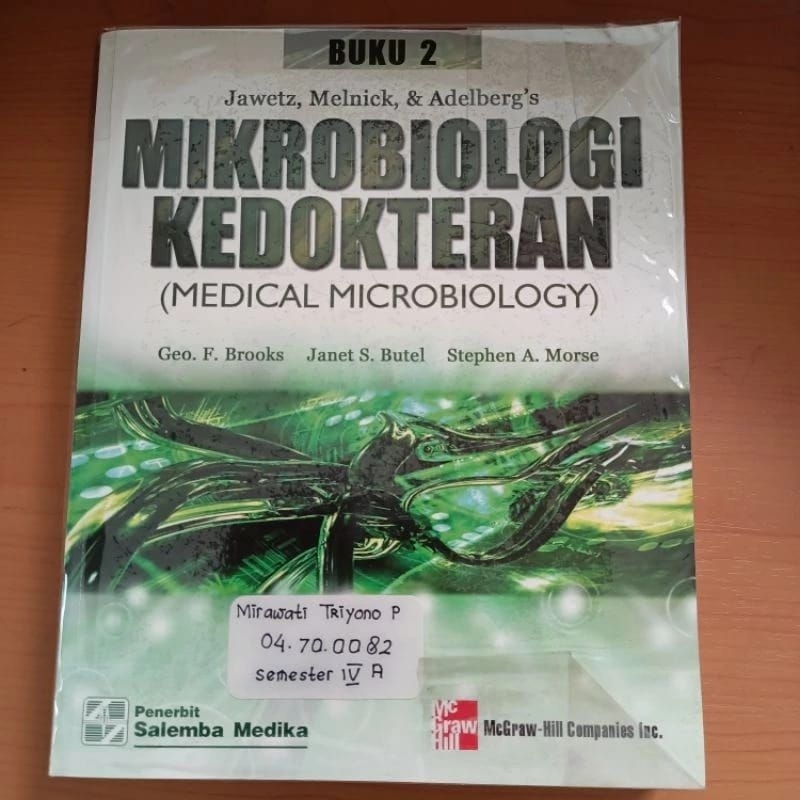 Jual Buku Kedokteran Mikrobiologi Kedokteran Medical Microbiology ...