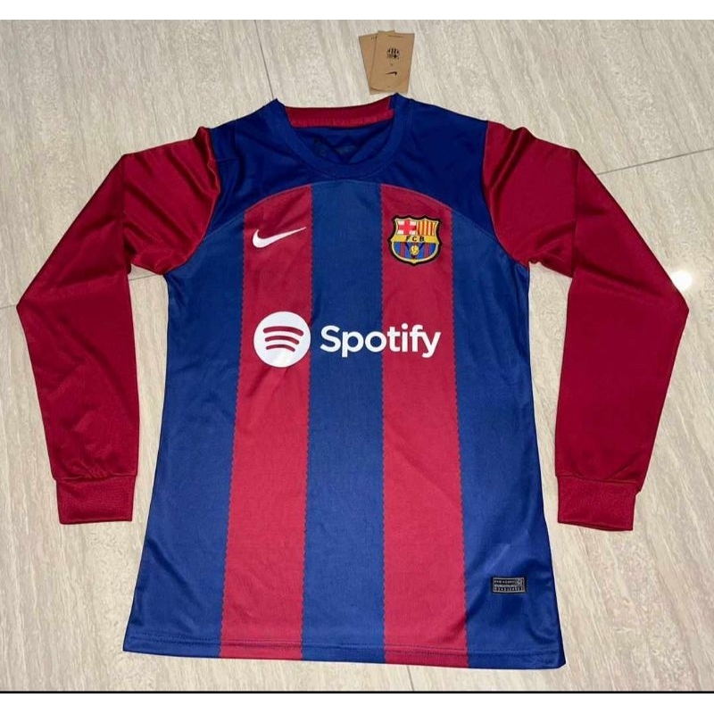 Jual (LONG SLEEVE) JERSEY BARCA HOME LS 23 24 2023 2024 BARCELONA