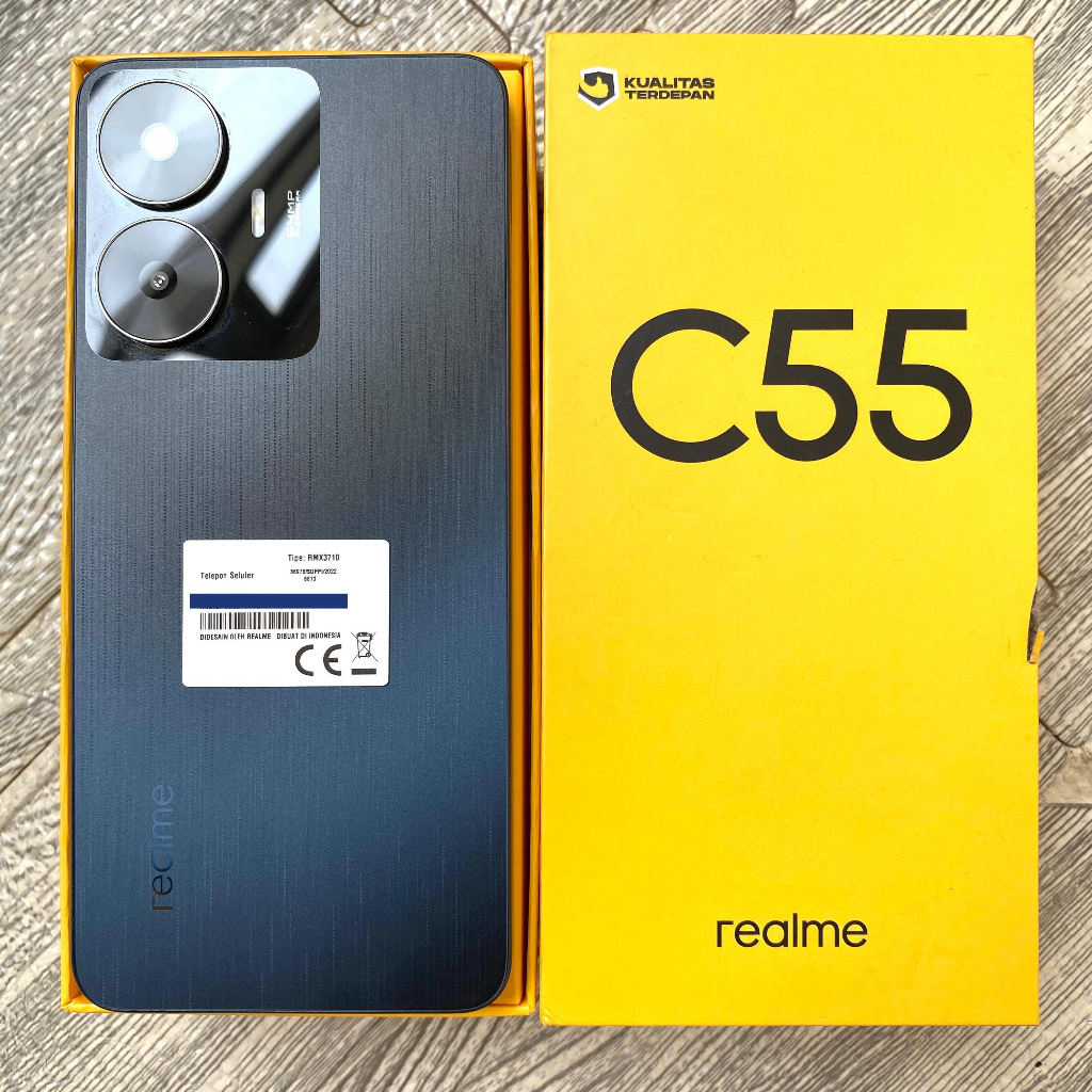 Jual Realme C55 6/128 | 8/256 GB Second Fullset | Shopee Indonesia