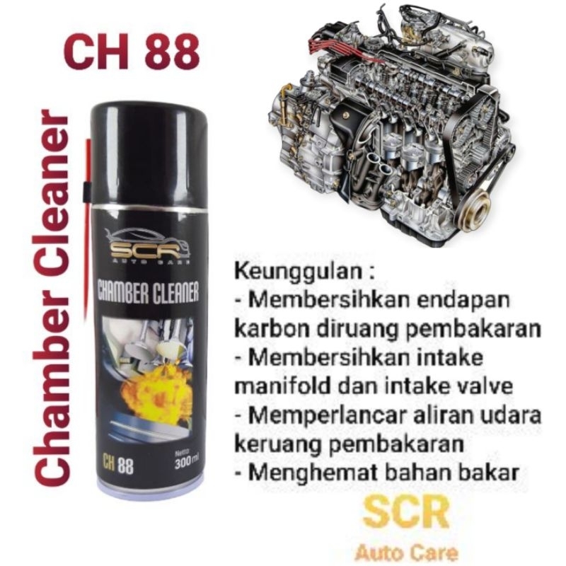 Jual SCR CH 88 Chamber Cleaner Super Engine Conditioner Air Intake ...