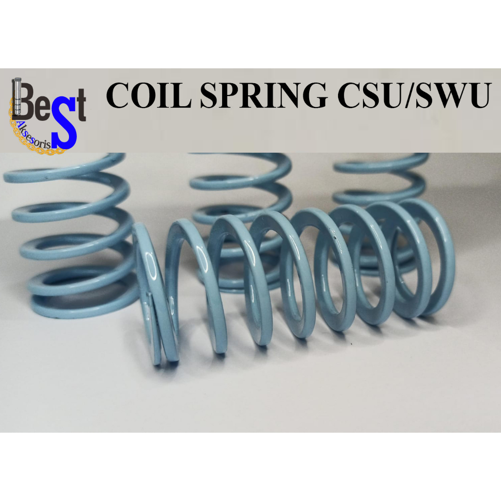 Jual Per biru muda / coil spring / CSU / SWU Dia. Out 31 mm L 70 mm ...