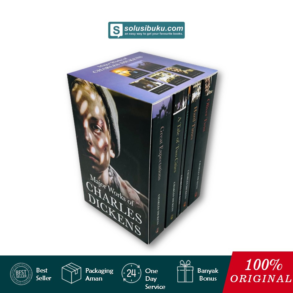 Jual Major Works Of Charles Dickens : 5 Vol Box Set (Buku Import ...