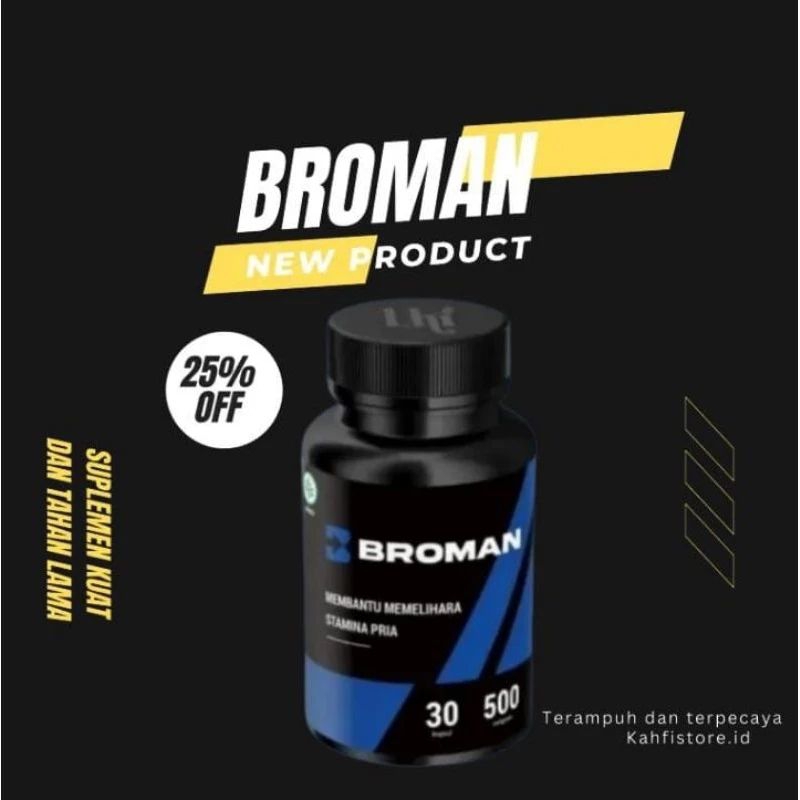 Jual Terlaris Broman Aw Strong Obat Kuat Tahan Lama Obat Stamina