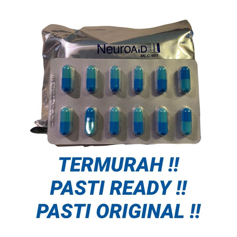 Jual NEUROAID II MLC 901 PER STRIP ISI 12 READY !!! | Shopee Indonesia