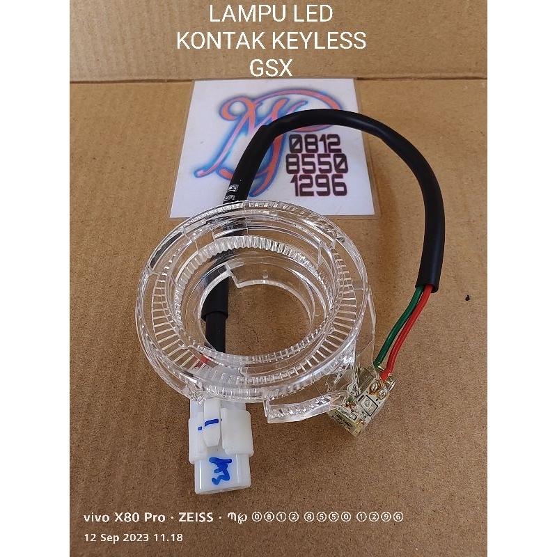 Jual lampu led kontak keyless suzuki GSX BANDIT 150 Original asli ...