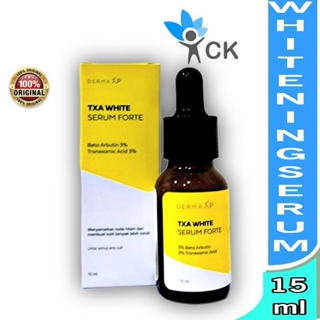 Jual DERMA XP - TXA WHITE SERUM FORTE 15 ML / MOISTURIZER CREAM 15 GR ...