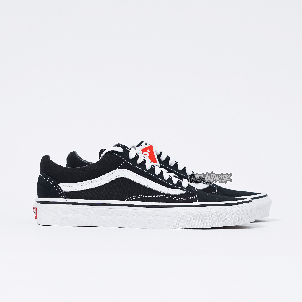 Jual Vans Old Skool Classic Global Black White Shopee Indonesia