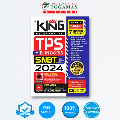 Jual THE KING BEDAH TUNTAS TPS + B. INGGRIS SNBT 2024 | FORUM TENTOR ...