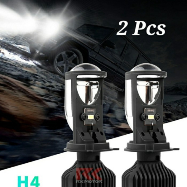 Jual Lampu Utama Mobil Led H4 Projector Mini Lens Ertiga Innova Brio ...