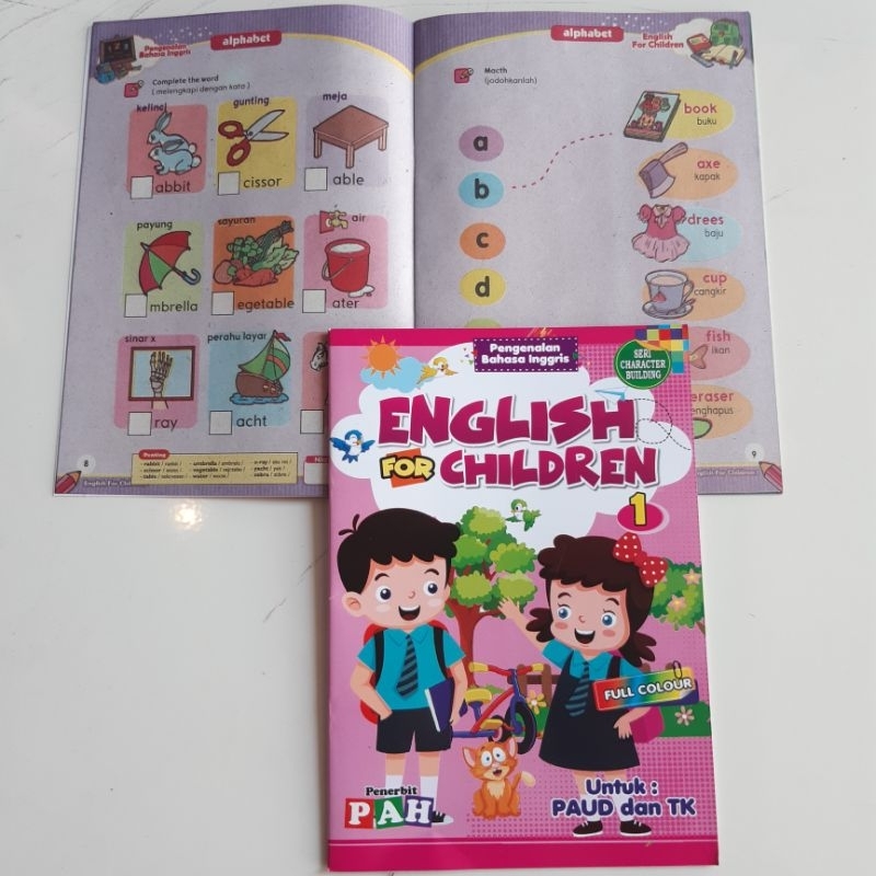 Jual BUKU BELAJAR PENGENALAN DAN MEMBACA BAHASA INGGRIS | Shopee Indonesia