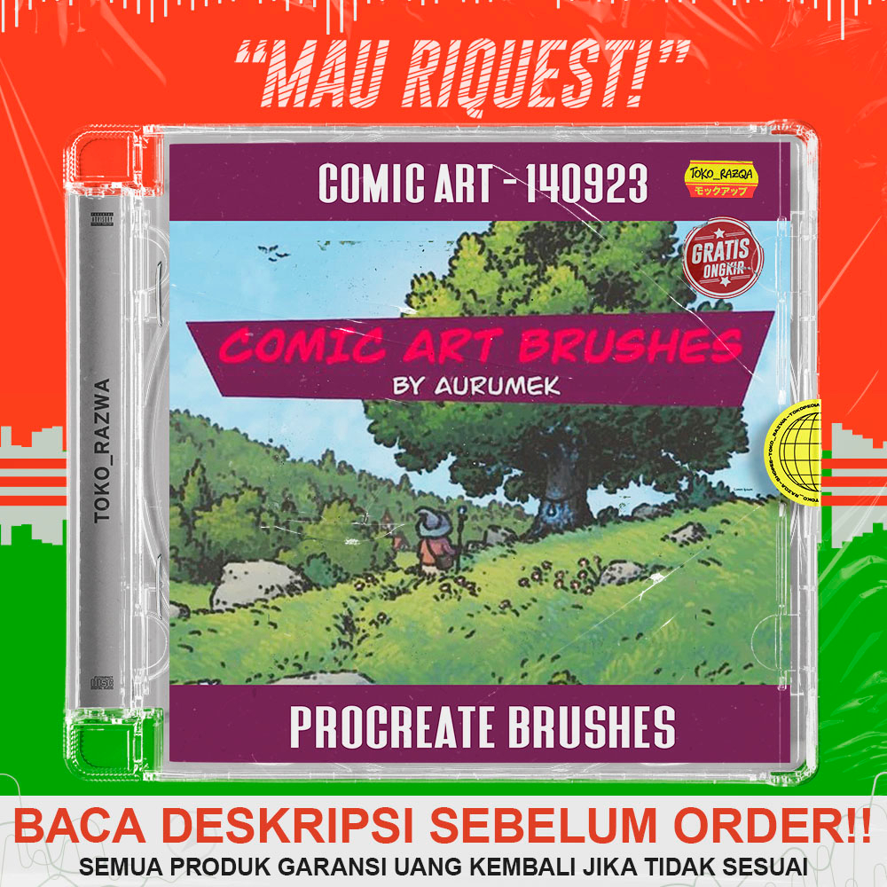 Jual Procreate Brushes - Comic Art - 140923 | Shopee Indonesia