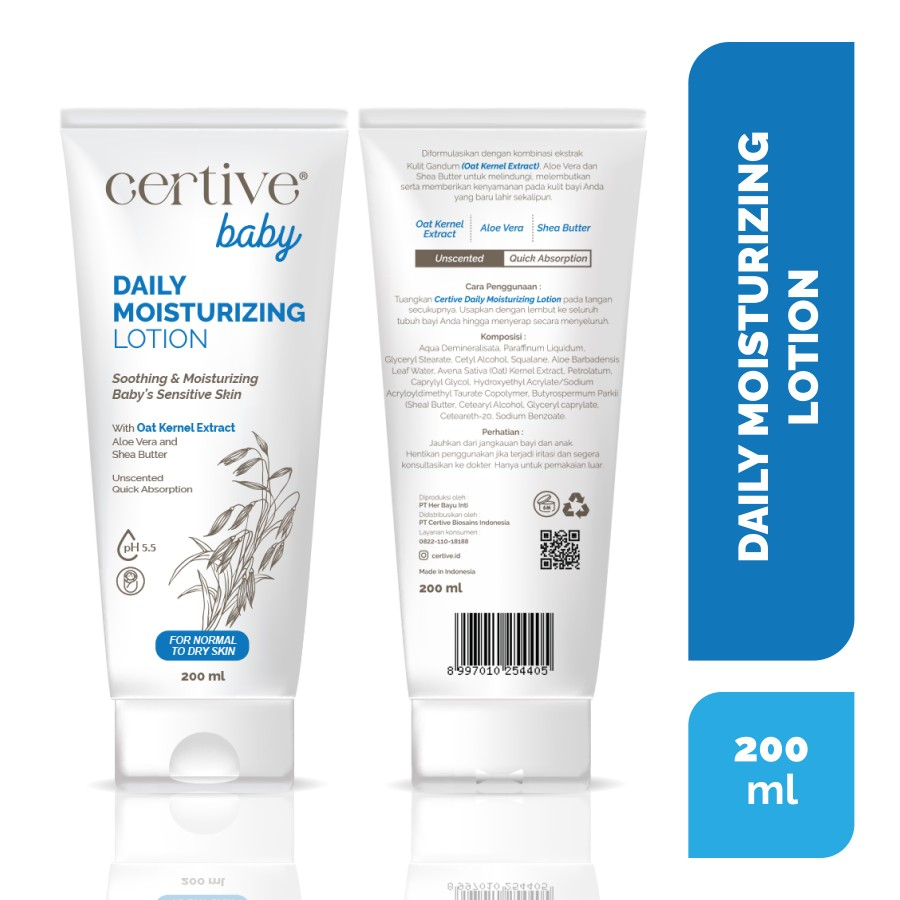 Jual Certive Baby Daily Moisturizing Lotion 200ml | Shopee Indonesia