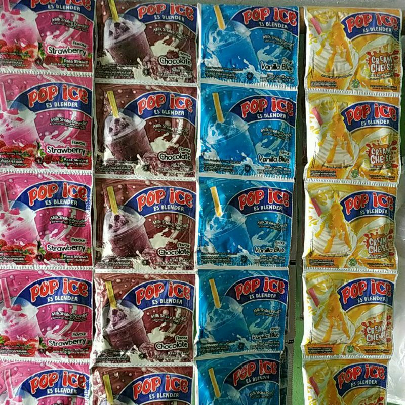 Jual Pop Ice Es Blender Sachet Shopee Indonesia