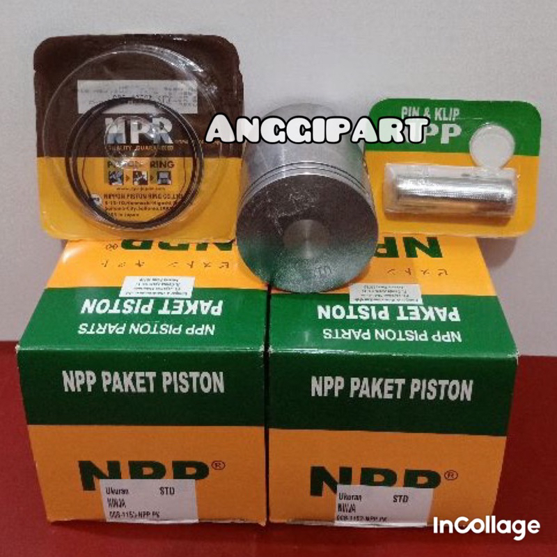 Jual PISTON KIT SET NPP Dan CKD NINJA 150 R RR SS STANDART PEN 15