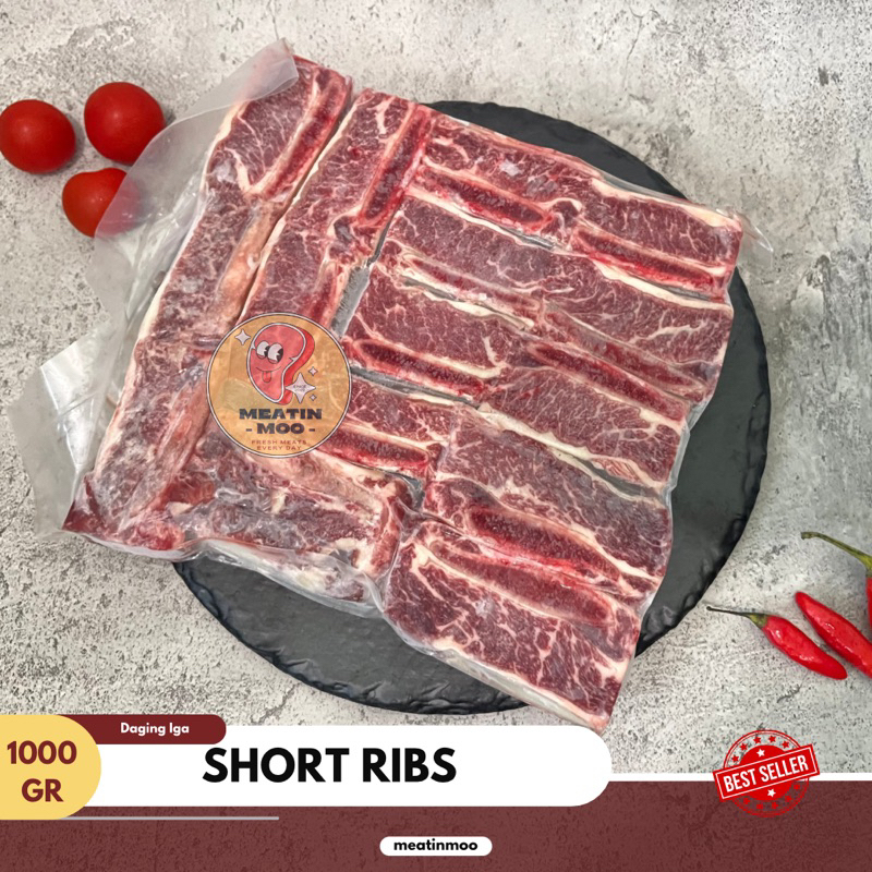 Jual Daging Iga Sapi Impor Aus Aus Short Ribs Beef Shopee Indonesia