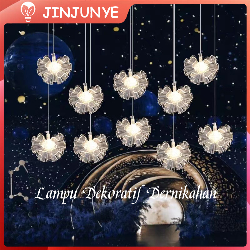 Jual Lampu Dekorasi Pelaminan Pernikahan Menerangi Lampu Gantung