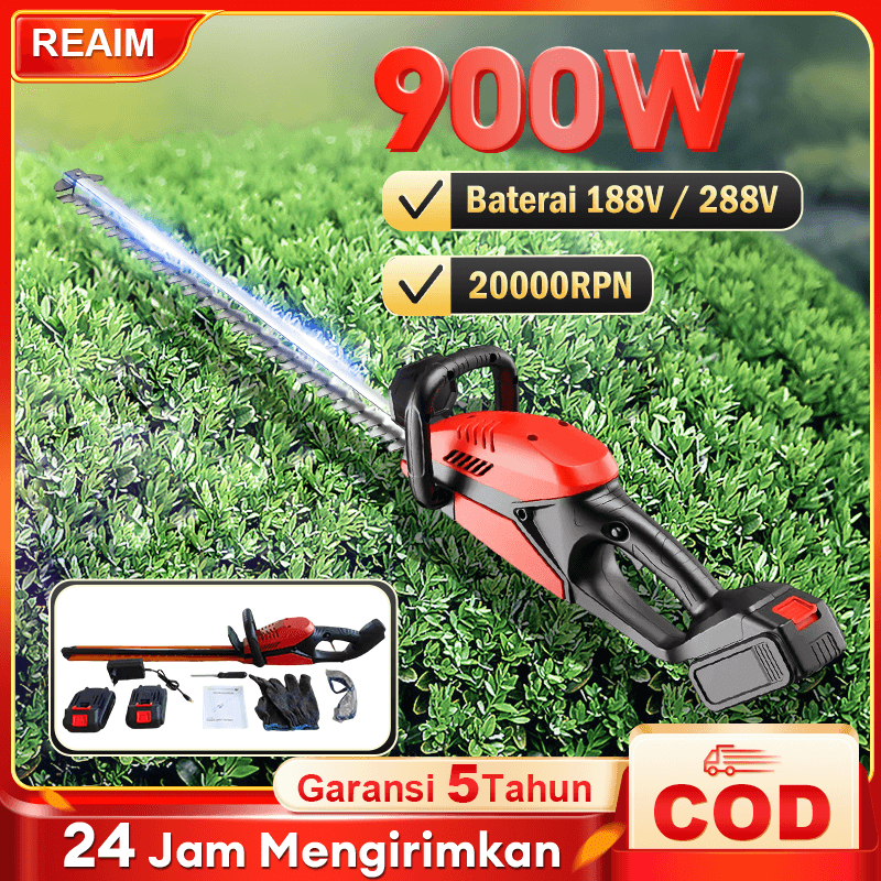 Jual Hedge Trimmer Cordless Mesin Potong Rumput Mesin Potong Dahan Baterai Mesin Pangkas Dahan