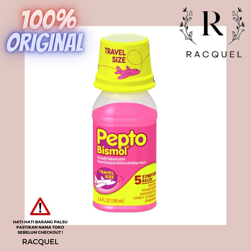 Jual Pepto Bismol Travel Size Sakit Maag Gerd Heartburn Diare Asam