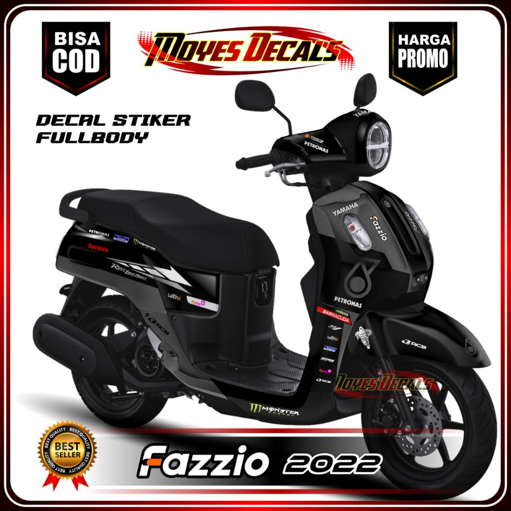 Jual Decal Fazzio 2022/2023 Fullbody Sticker Skotlet Variasi Racing1 ...
