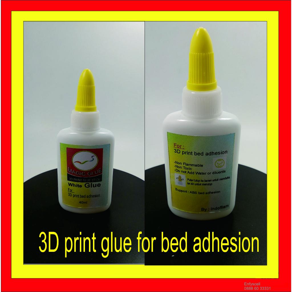 Jual MAGIC GLUE STICK BED ADHESION FOR ABS HIPS NYLON WHITE LEM FILAMEN ...
