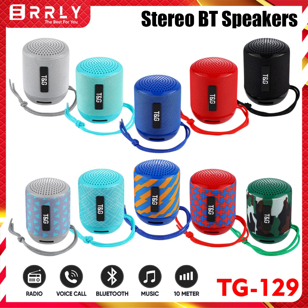 Jual Speaker Bluetooth TG129 Wireless Speaker Mini Super Bass TG 129 ...