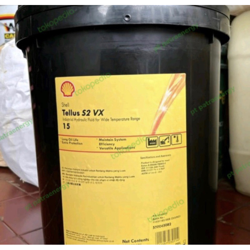 Jual Oli Hidrolik Shell Tellus S2 VX 15 Shopee Indonesia